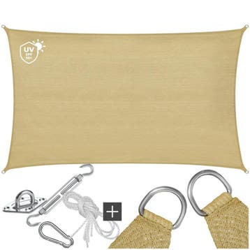 Schaduwdoek Sunny, Tuin en Terras, Verzenden, Nieuw