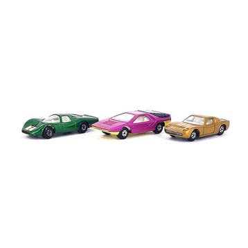 Matchbox, Lesney 1:64 - Modelauto (3) - Vintage 60´s / 70´s, Nieuw