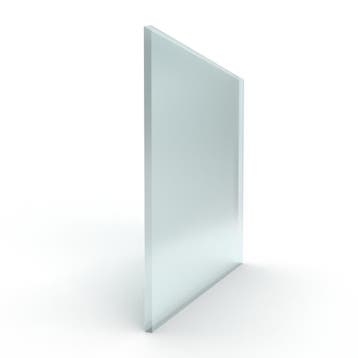 Rond tafelblad van glas-Satijn/melkglastafelblad 4mm, Doe-het-zelf en Bouw, Glas en Ramen, Verzenden, Nieuw