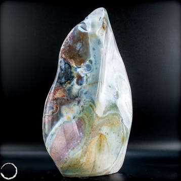 Ocean Jasper vrijvormig – gepolijst, uniek natuursteenobject