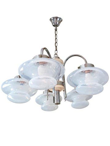 Lustre - Verre, Chrome