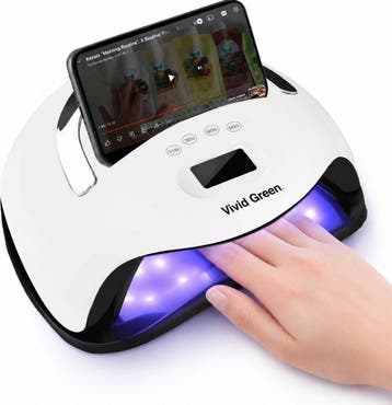UV lamp gelnagels 168W - Led nagellamp - Gellak nagel lamp, Verzenden, Zo goed als nieuw