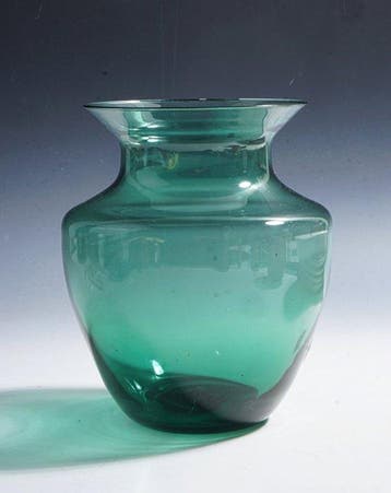 Glasfabriek Leerdam - Siem van der Marel - Schaal - Groene