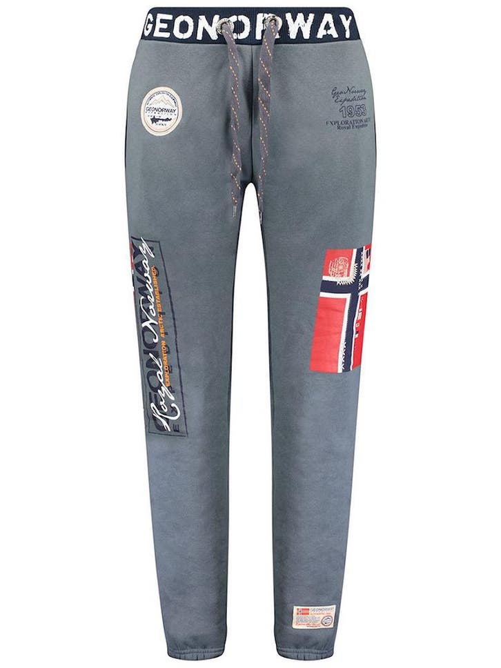 Geographical Norway Joggingbroek Moliere Heren Donkergrijs, Kleding | Heren, Broeken en Pantalons, Verzenden