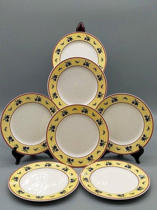 Villeroy & Boch - Koffie- en theeservies - 7 Teller -, Antiquités & Art, Antiquités | Meubles | Tables