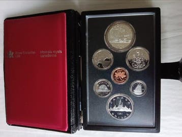 Canada. Elizabeth II. Proof Set 1981 (Zonder minimumprijs), Postzegels en Munten