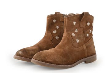 Milo &amp; Mila Enkellaarzen Meisjes in maat 34 Cognac, Verzenden, Jongen of Meisje, Schoenen, Nieuw