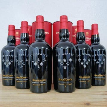 Grahams, Six Grapes - Ruby Reserve - Douro - 6 Flessen, Nieuw