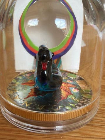 Canada. 5 Dollars 2022 - Murano glass Series - Blueneck Duck