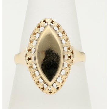 Ring - 14 karaat Geel goud, Handtassen en Accessoires, Nieuw