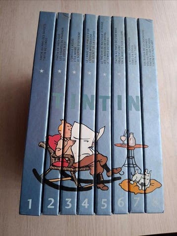 Tintin - Ensemble de 10 albums - 2x Les Archives Tintin -, Boeken, Nieuw