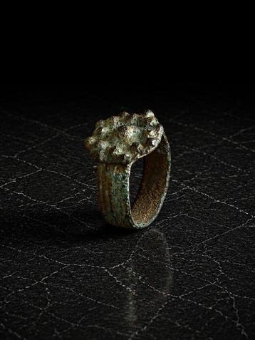 Islamitisch Brons Ring - 10e tot 12e eeuw na Christus, Antiek en Kunst