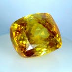 Jaune Sphalérite - 37.24 ct - International Gemological