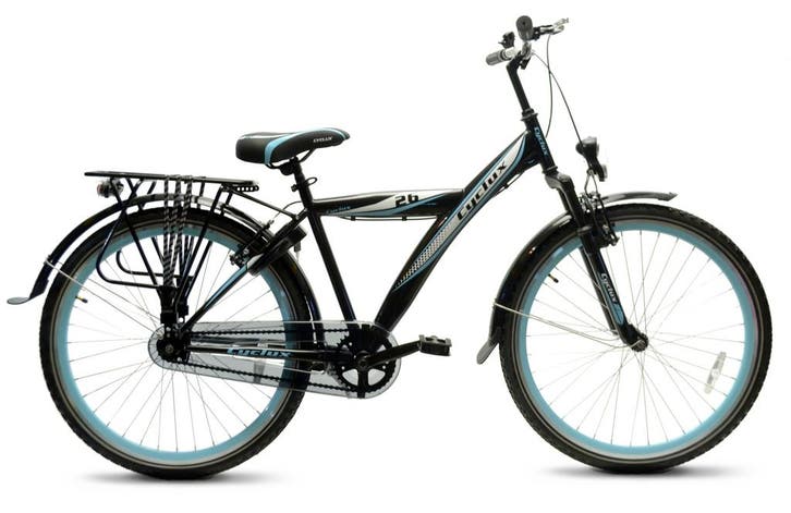 Cyclux Astro Jongensfiets 26 Inch – Blauwzwart Design, Fietsen en Brommers, Fietsen | Jongens, Ophalen of Verzenden