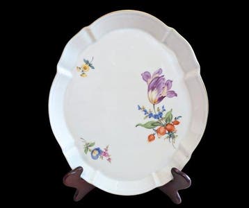Meissen - Assiette de service - Porcelaine - Qualité de