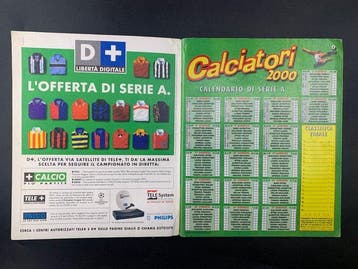 1999/00 Panini Complete Sticker Album Calciatori 2000, Nieuw