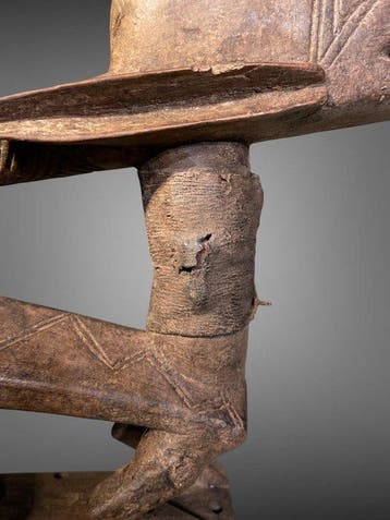 Beeld Tiwara - 28 cm - Uitzonderlijk Tiwara - tiwara - Mali