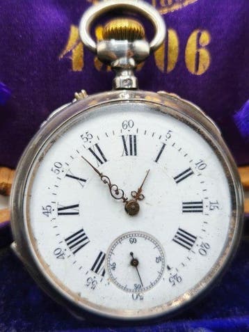 Orologio da taschino - Medaille dargent 1878 - 1850-1900