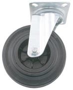 Transport Zwenkwiel met bevestigingsplaat 200 mm, Doe-het-zelf en Bouw, Zwenkwielen, Ophalen of Verzenden, Nieuw