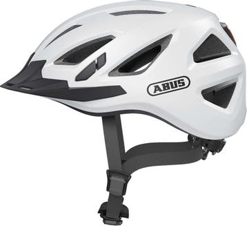 Fietshelm ABUS URBAN-I 3.0 polar white XL - 61-65 cm - wit -, Fietsen en Brommers, Verzenden, Zo goed als nieuw, Abus