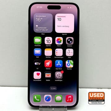 iPhone 14 Pro Max 128GB | Accu 84%, Télécoms, Téléphonie mobile | Apple iPhone, Verzenden