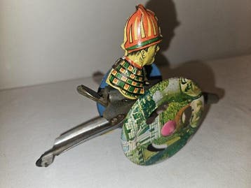 jouets de paris - Speelgoed Kanon met rijdende figuur -, Antiek en Kunst