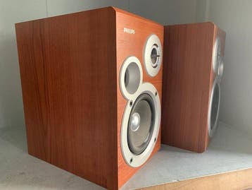 Philips - 4 inch woofer en piezo-tweeters nieuwstaat (+, TV, Hi-fi & Vidéo