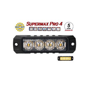 SM HD Pro 4 LED Flitser Super Fel 4 x 5 watt ECER65 XA2 XB2, Ophalen of Verzenden, Nieuw