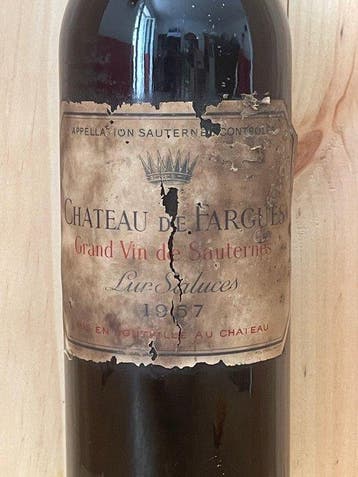 1957 Château de Fargues Lur Saluces - Sauternes - 1, Collections