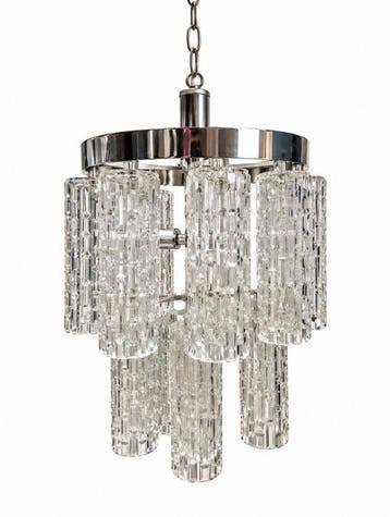 Lustre - Verre, Métal, Antiquités & Art