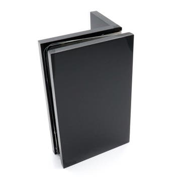 Glasklem Porto Premium glas/wand 90° - Zwart, Verzenden, Nieuw