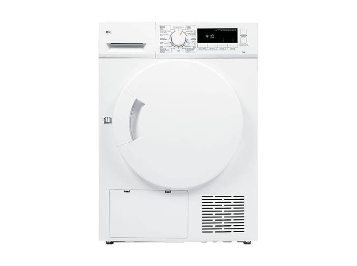 OK - . Otd 8356 E - Droogkast Warmtepomp - Wit, Elektronische apparatuur, Droogkasten, Nieuw, Voorlader, 85 tot 90 cm, Verzenden