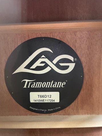 Lag - 12 snarig tramontane - - Guitare acoustique - Chine, Muziek en Instrumenten, Nieuw