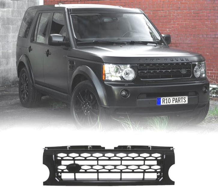 GRILLE LAND ROVER DISCOVERY III 05-09 NOIR MATE, Auto-onderdelen, Carrosserie, Verzenden