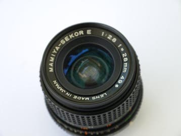 Mamiya Sekor E 1:2.8 28mm Weitwinkelobjektiv ZE X Anschluss, Audio, Tv en Foto, Fotocamera's Analoog, Nieuw