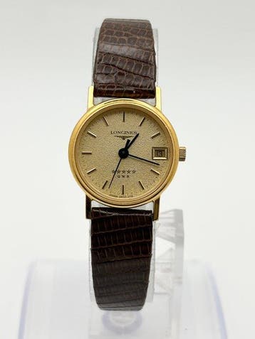 Longines - 5-Star Gold Dial - Zonder minimumprijs - Dames -