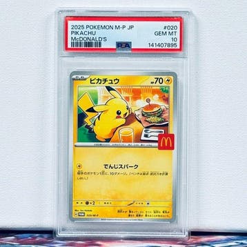 Pokémon Graded card - PIKACHU #020 - Pokémon - PSA 10, Nieuw
