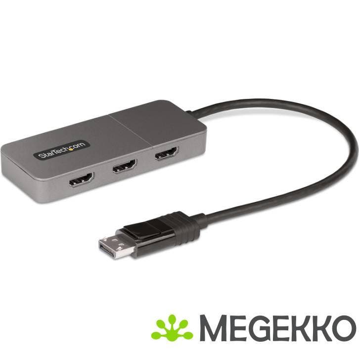 StarTech.com 3-Port MST Hub, DisplayPort naar 3x HDMI,, Computers en Software, Pc- en Netwerkkabels, Nieuw, Verzenden