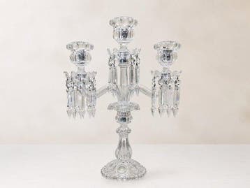Baccarat - Kandelaber - Kristal