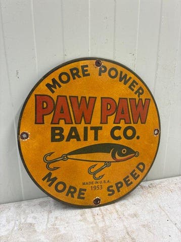 Paw Paw Bait Co. – More Power More Speed – Emaille