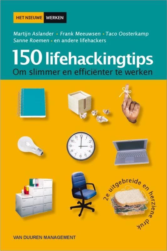 150 lifehackingtips om slimmer en efficiënter te werken, Livres, Économie, Management & Marketing, Envoi