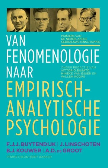 Van fenomenologie naar empirisch-analytische psychologie /, Verzenden, Willem Koops