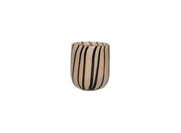 Pomax Cannes Vaas / Windlicht - Ivoor - Ø9 x H11 cm, Verzenden