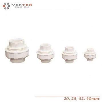 Vertex PVC WIT koppeling 20mm, Verzenden, Nieuw