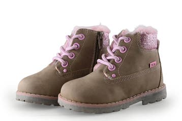Leone Boots Meisjes in maat 24 Beige, Kinderen en Baby's, Verzenden, Jongen of Meisje, Schoenen, Zo goed als nieuw