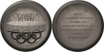 Kohlemedaille Olympische Spiele en Kongresse Oslo 1952 Vi..., Verzenden