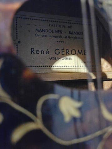 René Gérome - - Mandoline - France - 1955 (Sans prix de, Nieuw