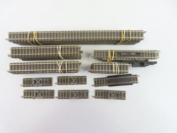 Fleischmann N - 9100/9101/9103/9110/9114 - Modeltreinsporen, Hobby & Loisirs créatifs, Trains miniatures | Échelle N