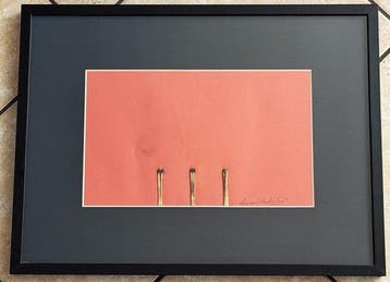 Bernard Aubertin (1934-2015) - Dessin de feu