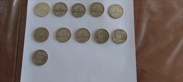 Italie. 500 Lire argento (11 monete)